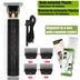 T9 Vintage Electric Hair Trimmer for Men – Rechargeable & Stylish