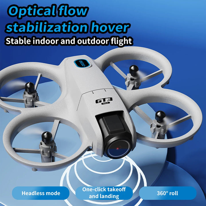 GT3 MAX Mini Drone 5G 8K GPS Professional HD Aerial Photography Dynamic Lighting Remote Control Aircraft Optical Flow Quadcopter