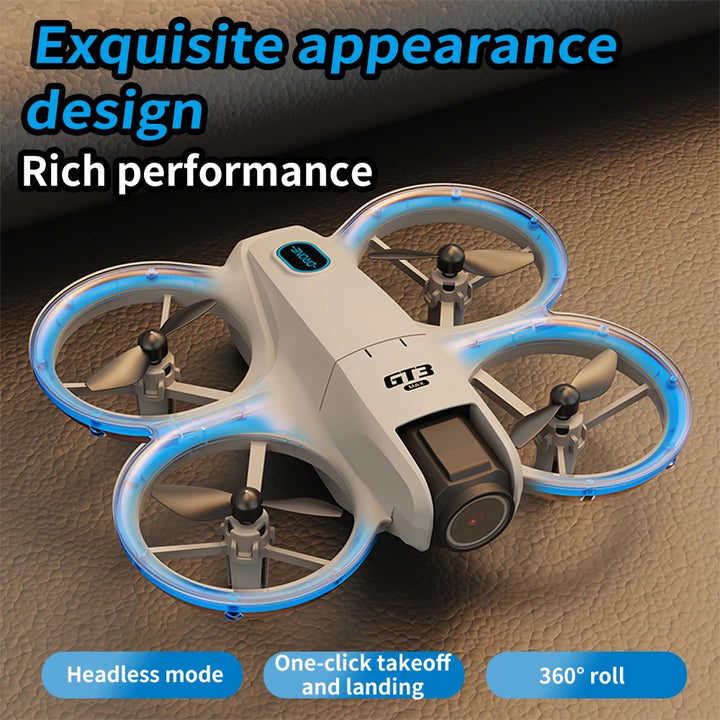 GT3 MAX Mini Drone 5G 8K GPS Professional HD Aerial Photography Dynamic Lighting Remote Control Aircraft Optical Flow Quadcopter